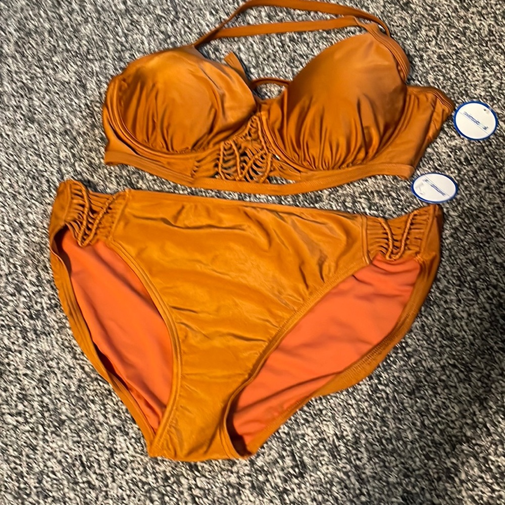 Swim Suits for All Copper Bikini. New with tags